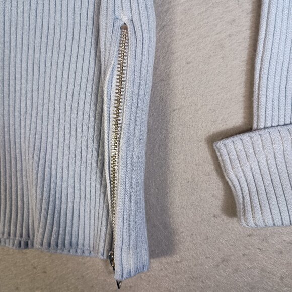 Varley Light Gray Ribbed Sweater - Picture 6 of 11